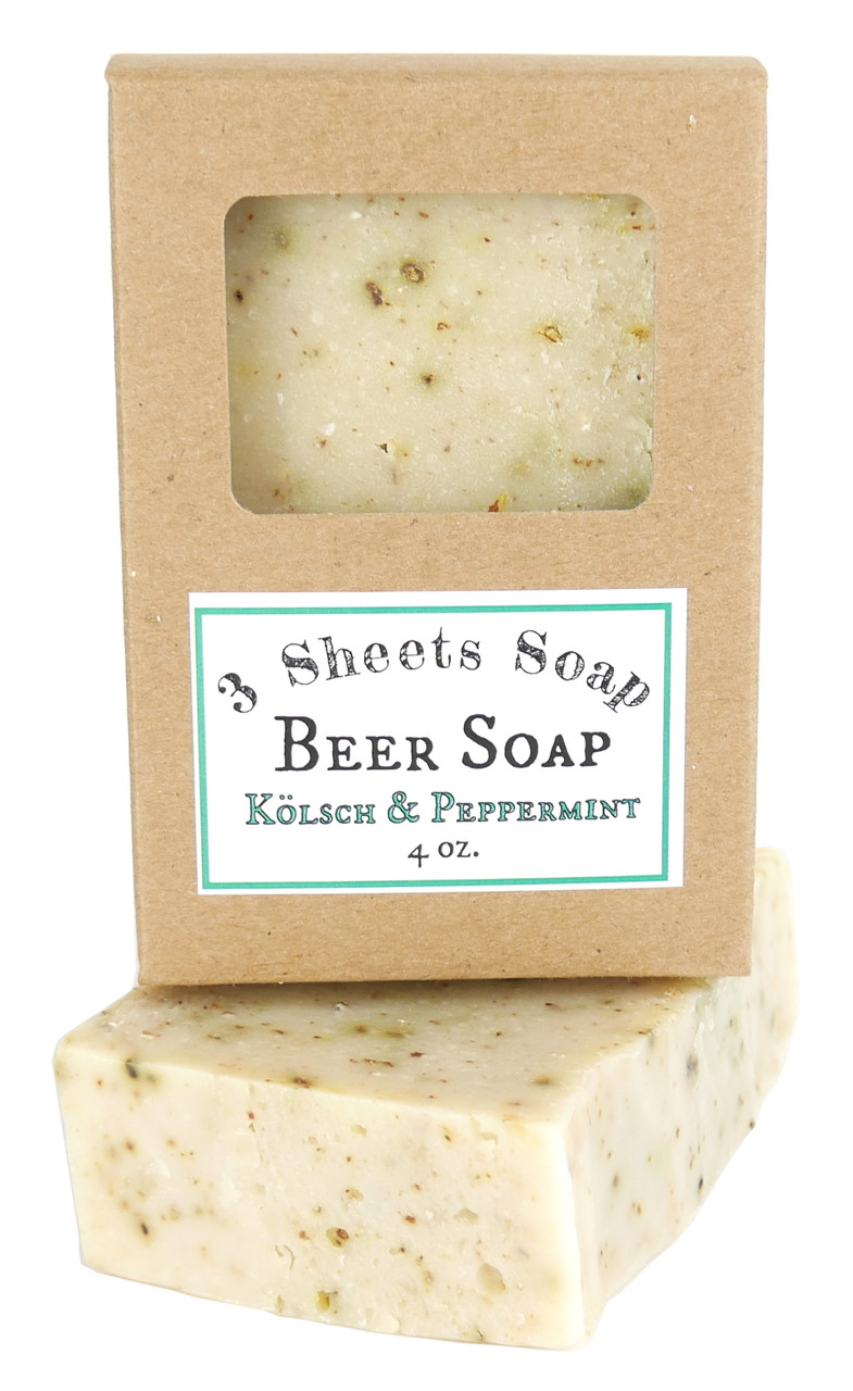 Beer Soap 4 oz. by 3 Sheets Soap