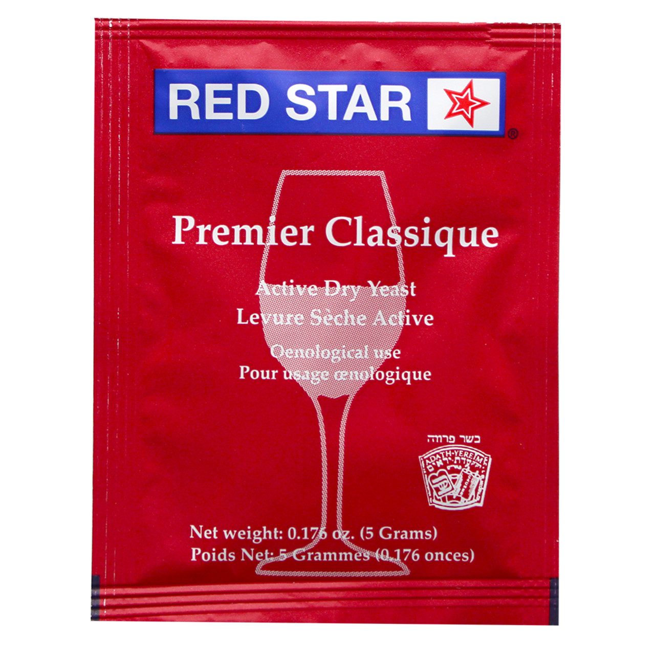 Premier Classique Red Star 5 Gram Wine Yeast