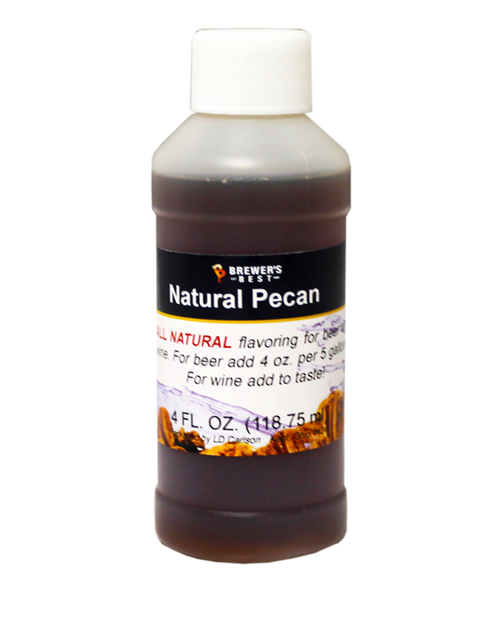 Natural Pecan Flavoring Extract 4 Oz