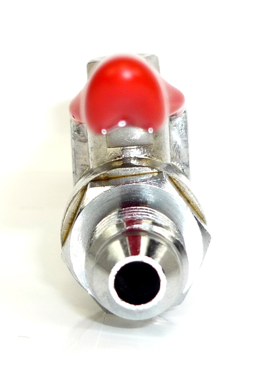 Gas Shutoff valve with check 1/4" MPT x 1/4" MFL