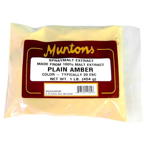 Muntons 1 Lb Plain Amber Spray Dried Malt Extract