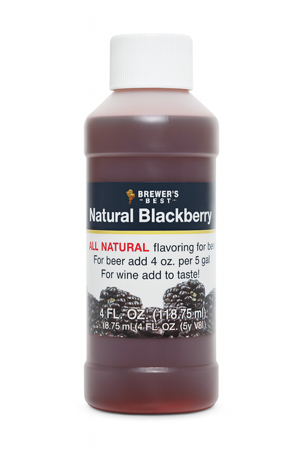 Natural Blackberry Flavoring Extract 4 Oz