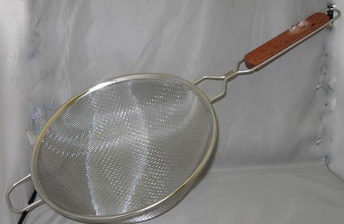 S.S. Double Mesh Strainer 10"