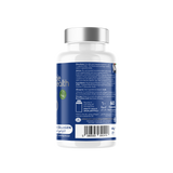 Bottle of Edible Health Hydrolysed Marine Collagen Type II capsules. High strength 1025mg serving with Vitamin C. Sustainably sourced fish collagen supplement for joint cartilage support and skin anti-aging.