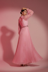 Manone-Couture-French-Chiffon-Dress-with-Elegant-Hand-Made-Embroidery-on-the-Waist-Pink-Color.jpg