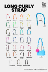 Long Curly Strap