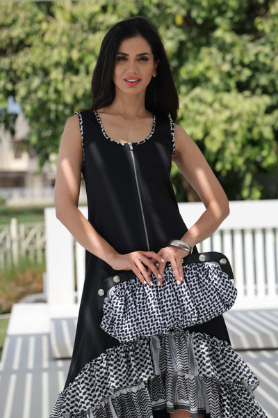 Keffiyeh Noir Dress