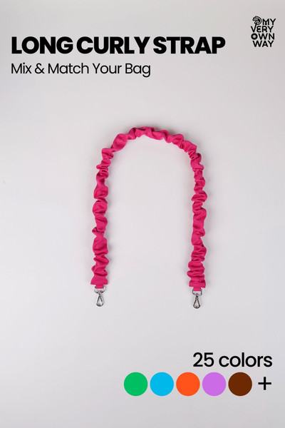 Long Curly Strap
