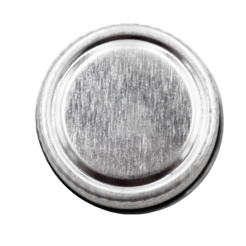 1 1/4" Alpha Silver Metal Screw Cap, .060 Tri-Foil w/ F217 Liner