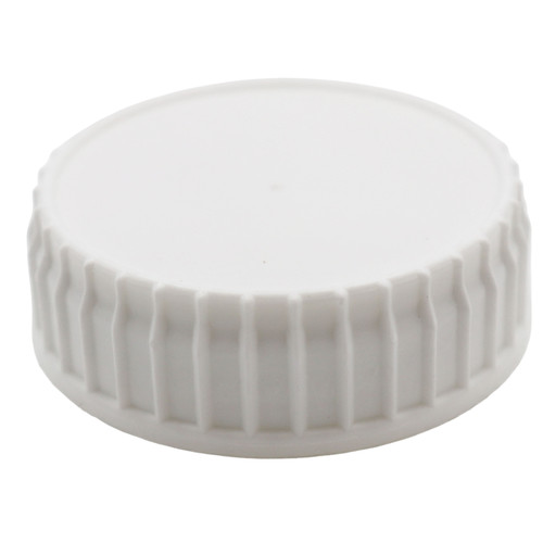 63MM White PP Plastic Tamper Evident Cap, Heat Seal Liner