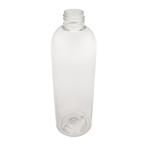 16 oz Clear PET Plastic Cosmo/Bullet Round Bottle, 28mm 28-410, 31 Gram