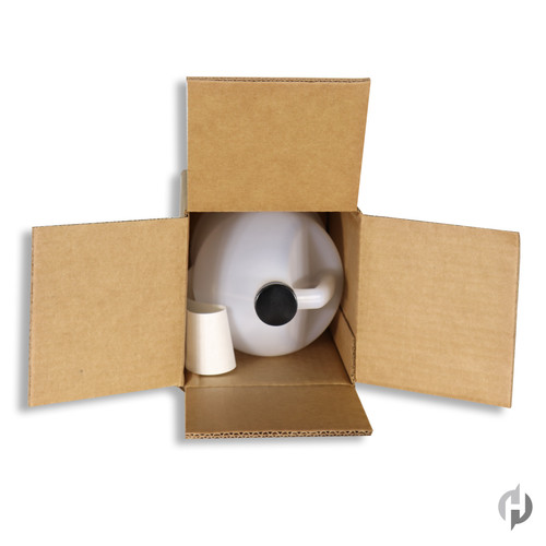 1 x 1 Gallon Industrial Round Bottle Kit w/ 48mm Cap, Complete Package, UN Rated