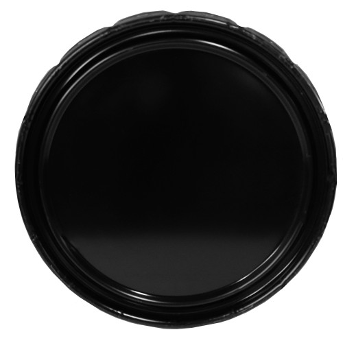 2.5-7 Gallon Black Steel Pail Lug Cover, Rust Inhibited Lining, 29-Gauge, Flow In Gasket