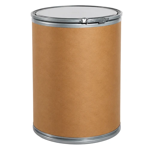 17 Gallon Kraft Fiber Open Head Drum, Aluminum Lined, Steel Cover, Lok-Rim