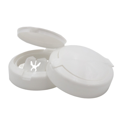81mm White PP Plastic Canister Dom Lid