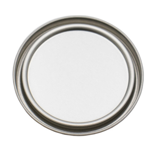 1 Pint Metal Paint Can Lid, Gray Epoxy Lined