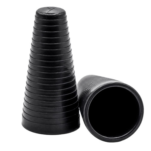 Black LDPE Long Tip for Yorker Cap Spout