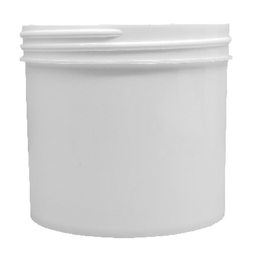 12 oz White PP Wide Mouth Jar, 89mm 89-400