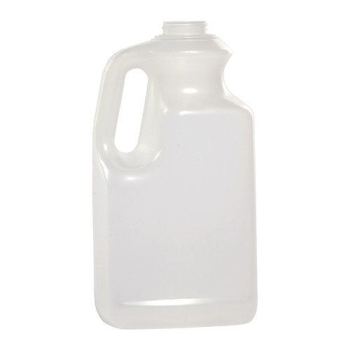 64 oz Natural PP Plastic Oblong Econolite 1, Multilayer, w/ Handle 38mm 38-400, 90 Gram