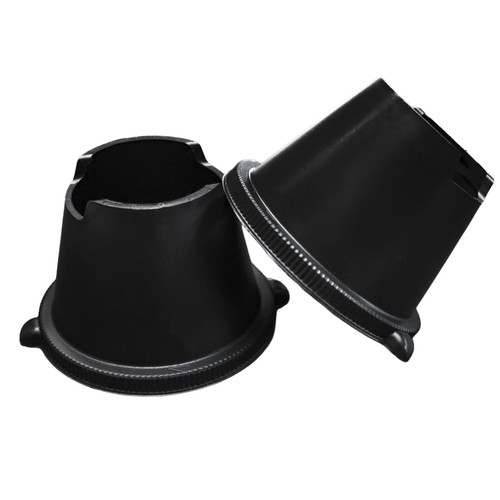 1 Gallon Black PP Plastic TruSnap Pour Spout