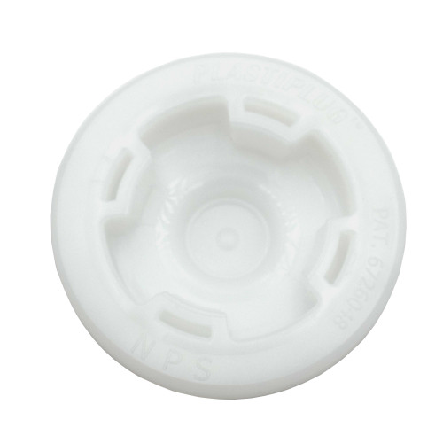 2" Natural Poly Bung Plug w/ NPT Threads