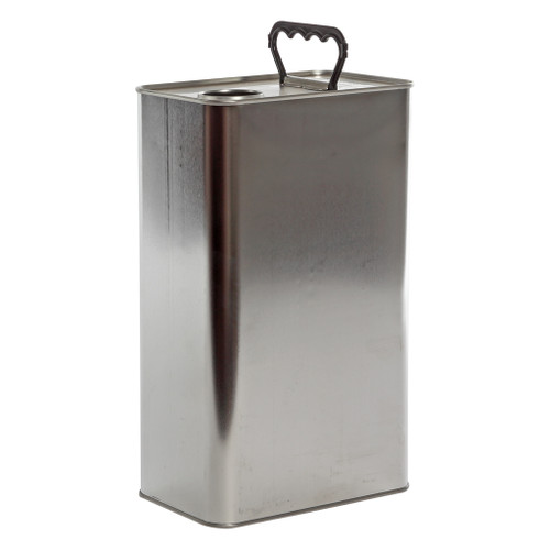 5 Liter Metal F-Style Can, 42mm REL, Unlined, 175mm x 291 mm, Plastic Handle, UN Rated