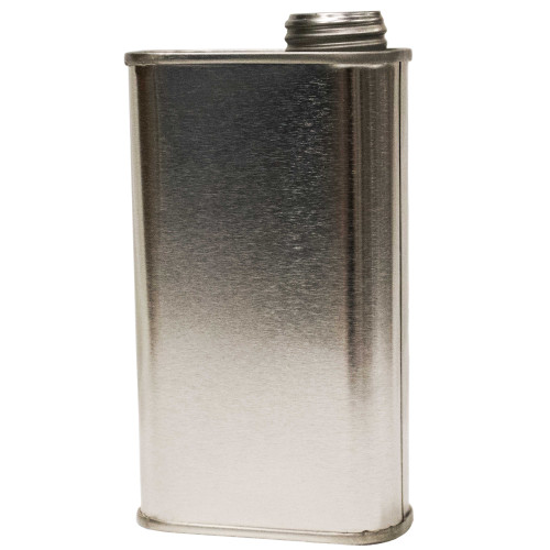 KIT: 1/2 Pint Metal F-Style Unlined Can, 1" Delta, 213 x 413, w/ Pulp & Aluminum Cap