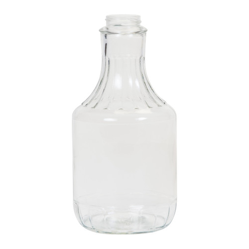 32 oz Flint Glass Decanter Bottle, 38mm 38-405, 12x1