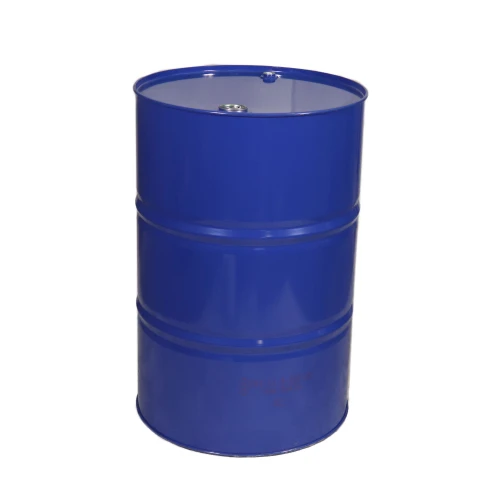 55 Gallon Blue Steel Tight Head Drum, Unlined, 2" & 3/4" Tri-Sure® Fitting, UN Rated