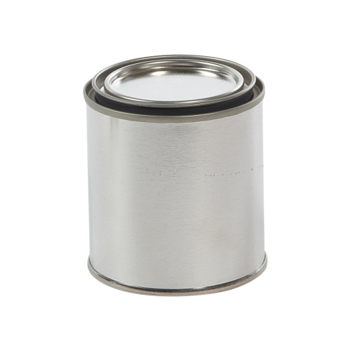 1/2 Pint Metal Paint Can, Epoxy Gray Phenolic Lining, 214 x 300 with Lid, 340/Case