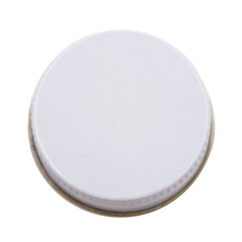 43mm 43-400 White Metal Screw Cap, Unlined
