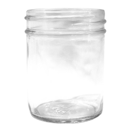 8 oz Flint Glass Jelly Jar, 70mm 70-450, 12x1