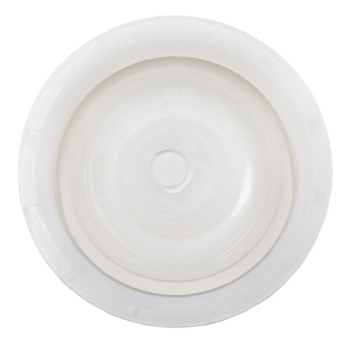 70mm, Natural PE Plastic Screw Cap 6TPI SC76R, White EPDM Gasket, 6TPI,SC76R, 3/4 Knockout & PVTFE1 Vent