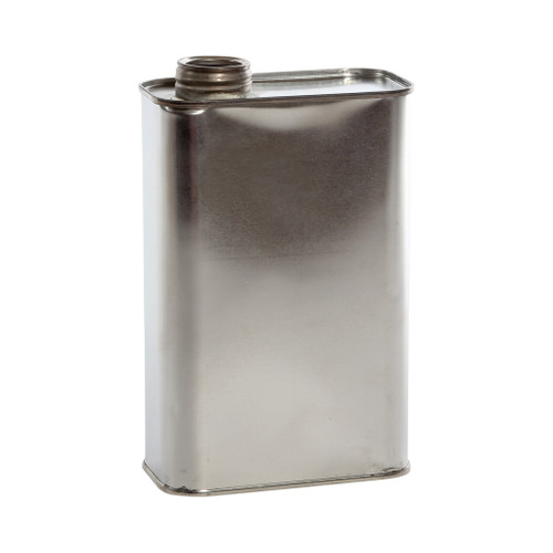 1 Quart Metal F-Style Can, 1 1/4" Alpha, Unlined, 409 x 614 (Bulk Pallet)