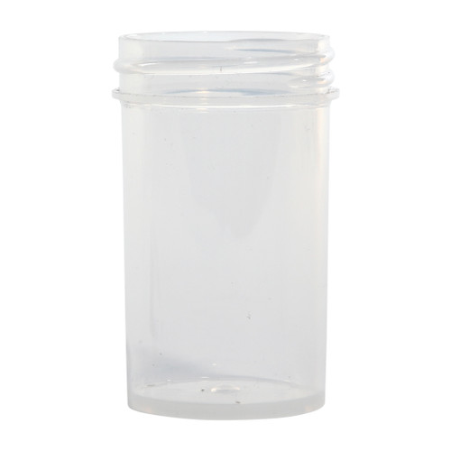 2 oz Natural PP Plastic Wide Mouth Jar, 43mm 43-400, 13 Gram