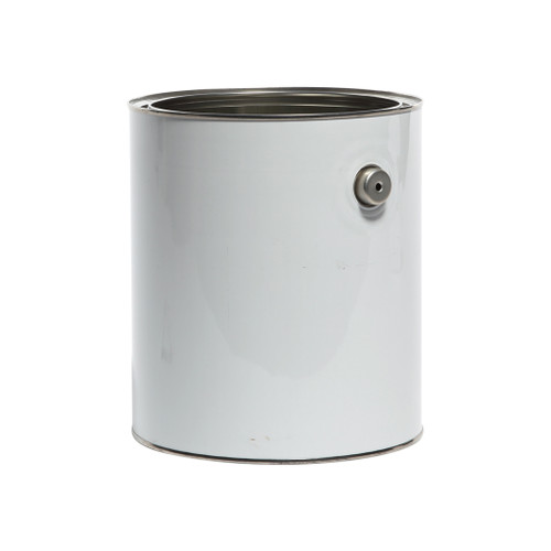 1 Gallon White Coat Metal Paint Can, Unlined with Ears, 610 x 708 (Bulk Pallet)