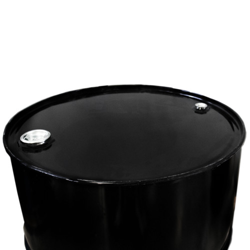 55 Gallon Black Steel Tight Head Drum, Rust Inhibited Lining, 2" & 3/4" Tri-Sure® Fitting, UN Rated