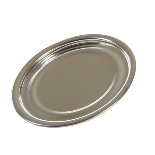 1 Pint Metal End for Food EZ Top Open Top, 211, Unlined,