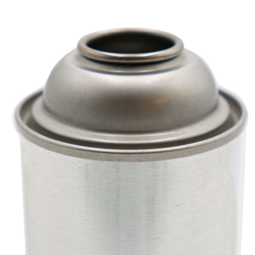 17.6 oz Aerosol Metal Round Can, 211 x 604, Unlined, 2Q, SS