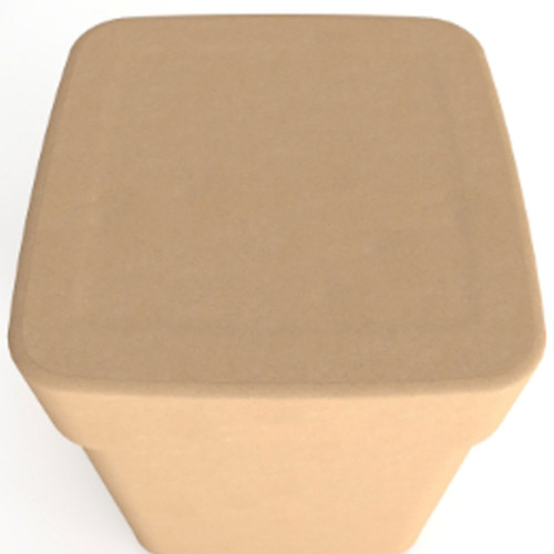 13.5 Gallon Kraft Fiber Square Open Head Drum w/ Kraft Slip on Cover, UN Rated