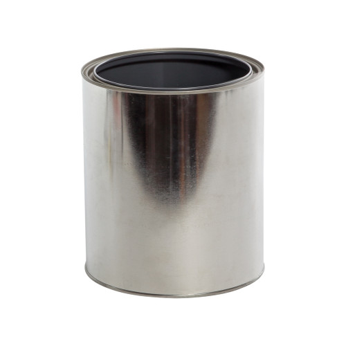 1 Gallon Metal Paint Can, Gray Lined, No Ears, 610 x 708 with Lid, 46/Case