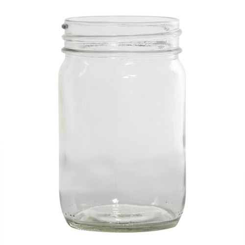 13.4 oz Flint Glass Condiment Jar, 70mm 70-450, 12x1