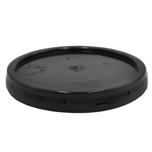 3.5-6 Gallon Black HDPE Plastic Pail Cover