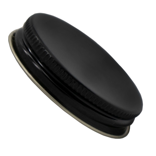 48mm 48-400 Black Metal Cap with PALF Liner