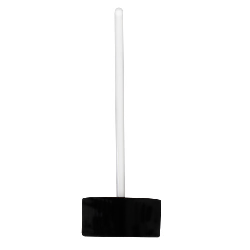 20mm 20-400 Black PP Plastic Cap, Foam Liner, 71mm Glass Rod Applicator