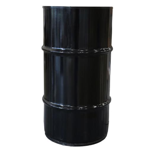 16 Gallon Black Steel Tight Head Drum, Unlined, EPDM Gasket