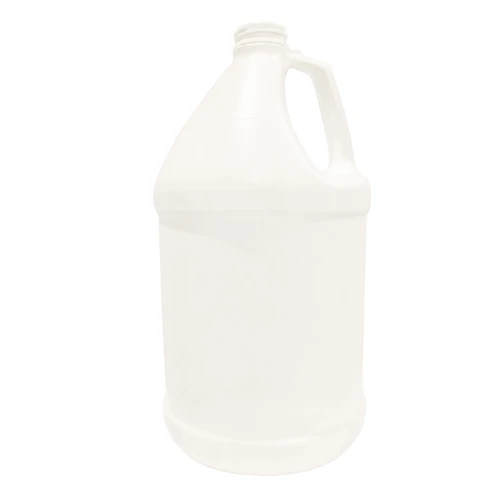 128 oz Natural HDPE Plastic Industrial Round Bottle, 38mm 38-400, 100 Gram