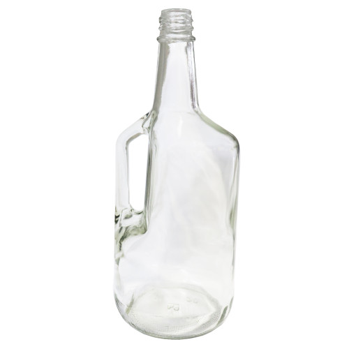 1 3/4 Liter Flint Glass Classic Handle Bottle, 33mm 33-360, 6 x 1