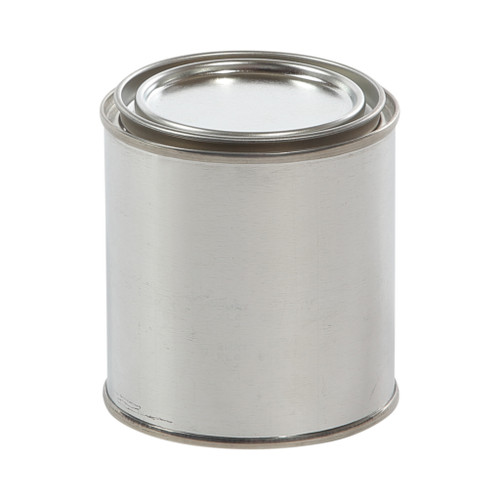 1/2 Pint Metal Paint Can, Unlined, 214 x 300 with Lid, 340/Case