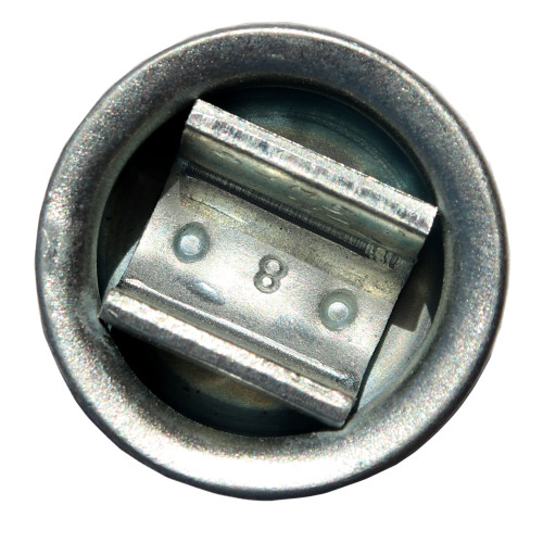 3/4" Steel Plated Tri-Sure® TiteGrip Plug w/ Black Buna Gasket, Plated